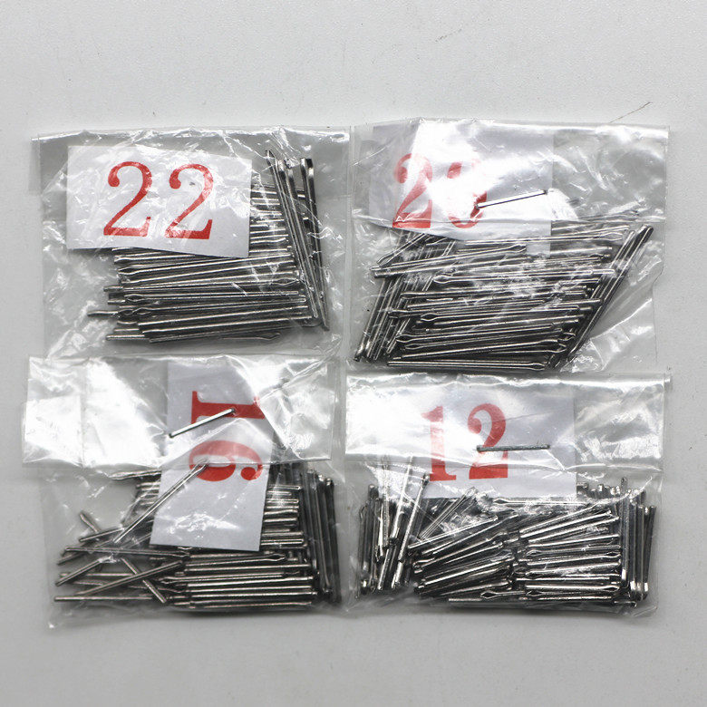 Watch accessories Bag hairpins Wear pins Stainless steel belt connecting rod Cotter pin flower branch 4-15 5mm
