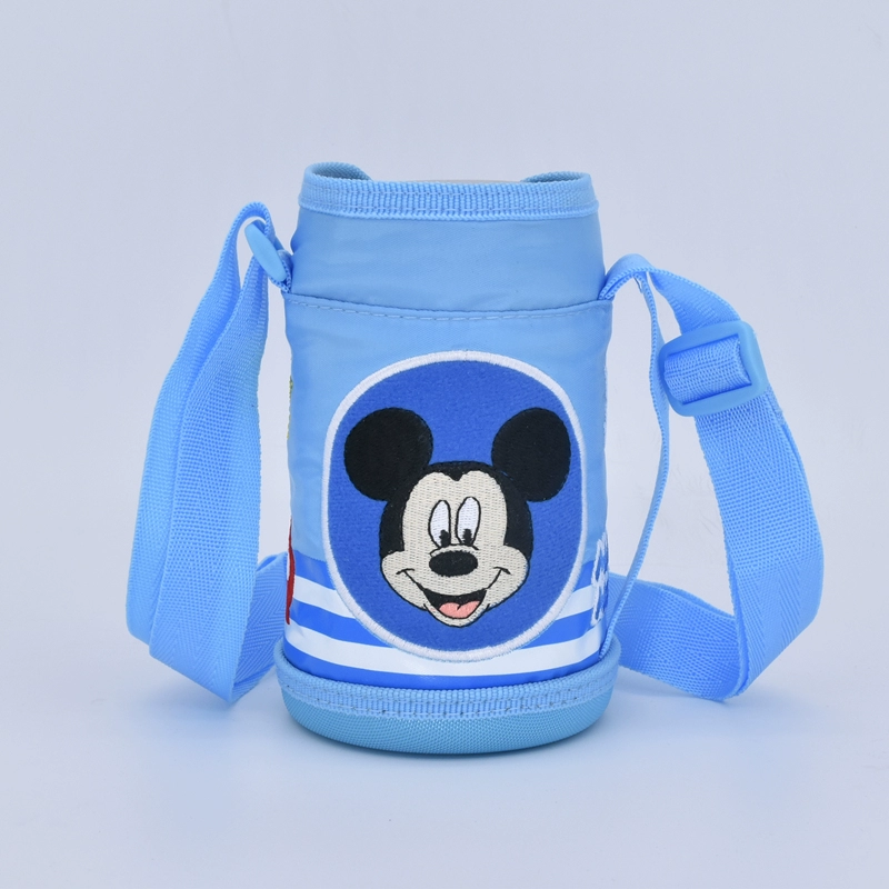 Cốc trẻ em Disney 600ml cốc dày cốc bảo vệ cầm tay có dây đeo phổ - Tách bình giữ nhiệt lock and lock