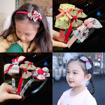 Baby cute headband girls children with teeth non-slip pressure hair card headband hair accessories headgear headgear little girl card children