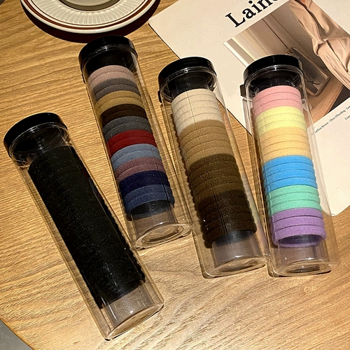 Безвредный эластичный хвостик, прочная универсальная резинка для волос, аксессуар для волос, простой и элегантный дизайн, не повреждает волосы