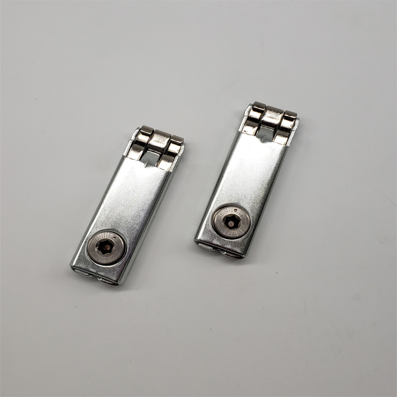 Fish tank kitchen cabinet connection lock lock wardrobe lock aquarium accessories three card lock three claw lock flat aluminum booth exhibition