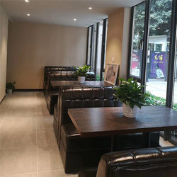 Cafe, Milk Tea Shop, Western-Style Dessert Restaurant, Casual Bar Table and Chair Set, Fast Food Four-Person Table, Booth Sofa Table and Chairs