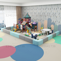 Childrens Paradise Naughty Castle Playground Burger Shop Restaurant Kindergarten Sales Department Mother and Baby Store Soft Wrap Fence Combination