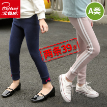 3 years old 4 spring and autumn little girls leggings 5 student childrens clothes 6 wear foreign style autumn thin female baby pants