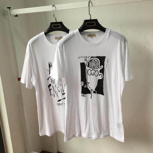 The porridge is paved with ~ summer fun to blame printed pure cotton breathable round collar short sleeve thin section loose men's T-shirt