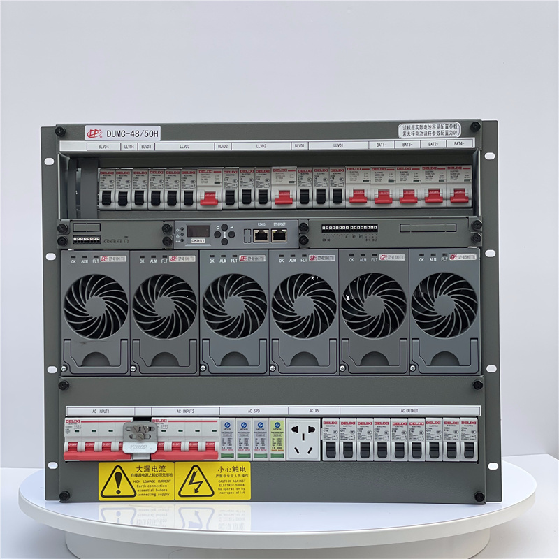 Power Source Dumc4850H Embedded Communication Power Supply System 48V300A High-Frequency Switching Power Supply Height 6U9U
