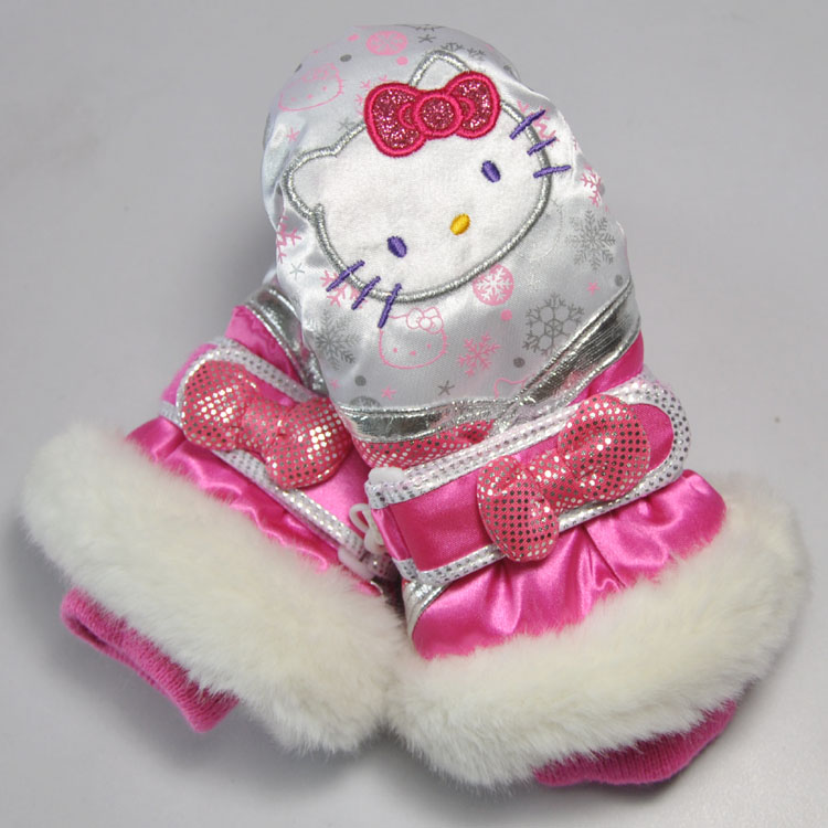 Gants pour fille HELLO KITTY en coton - Ref 2151264 Image 17