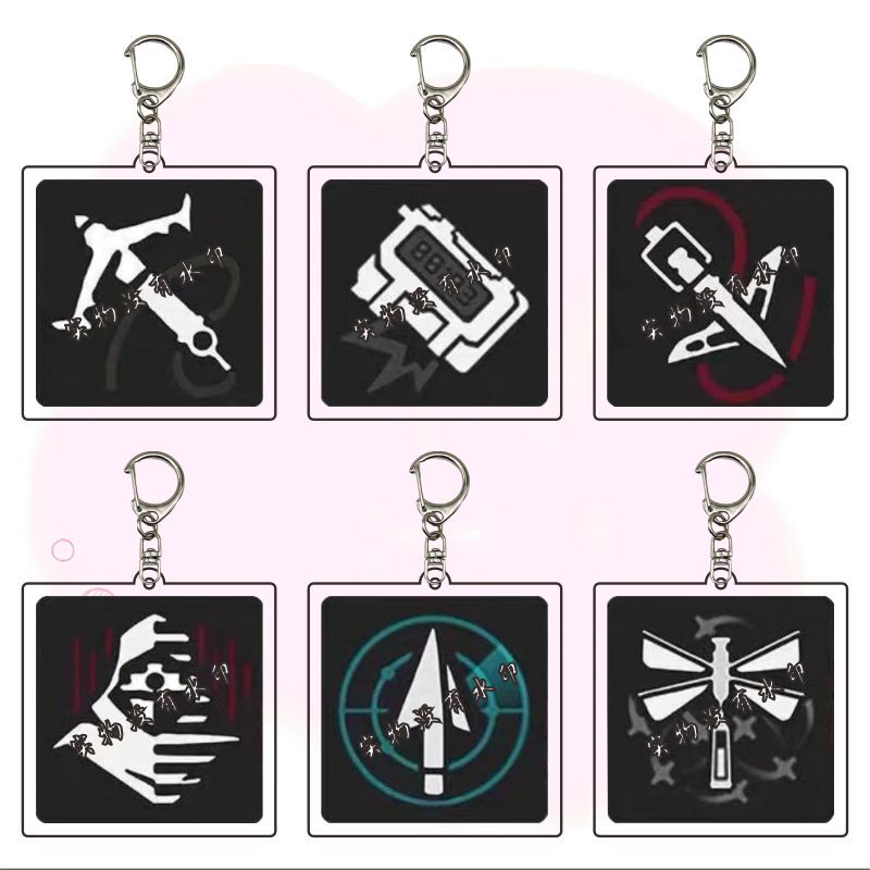 Delta Operation Agent Skills Acrylic Keychain Pendant Game Peripheral Student Friend Gift Accessory