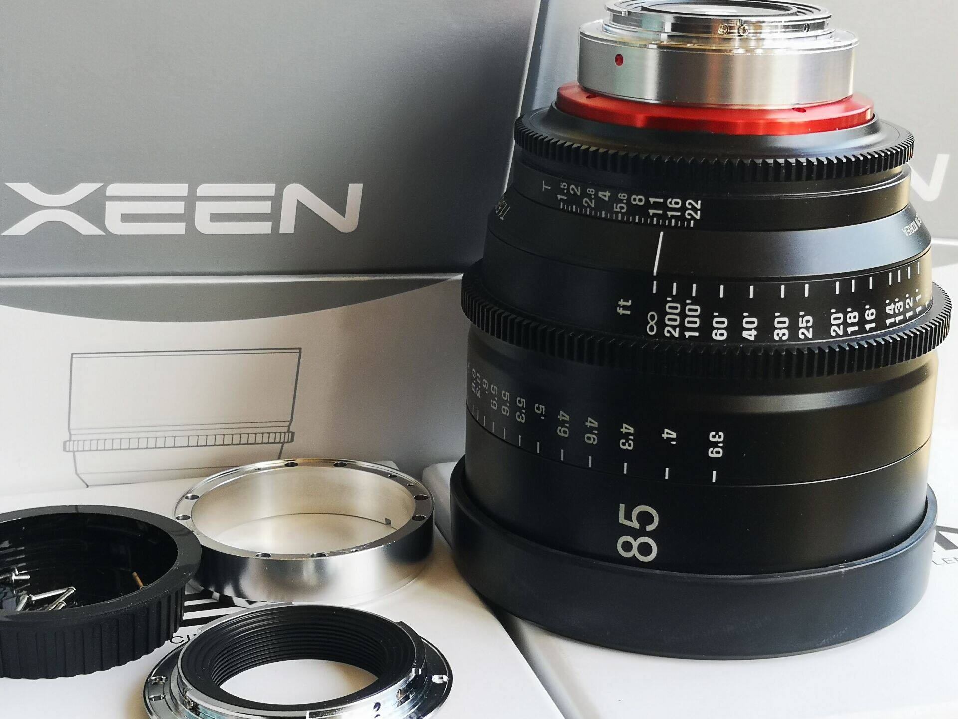 PL film lenses turn Canon digital micro single eye camera EOS RF switching ring PL EOS RF