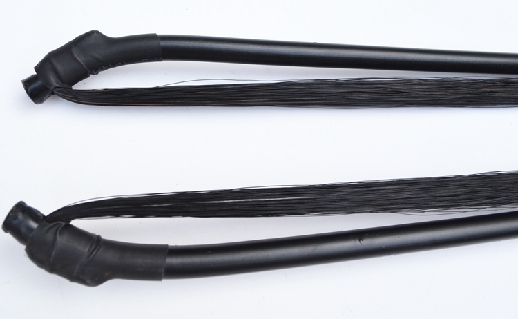 Banhu nơ đen đuôi đuôi 87 cm nhỏ Hu cung Banhu phụ kiện nhạc cụ phụ kiện dây guitar