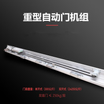 Heavy automatic door unit Heavy induction door machine European electric door motor 2 fans hanging 250 kg