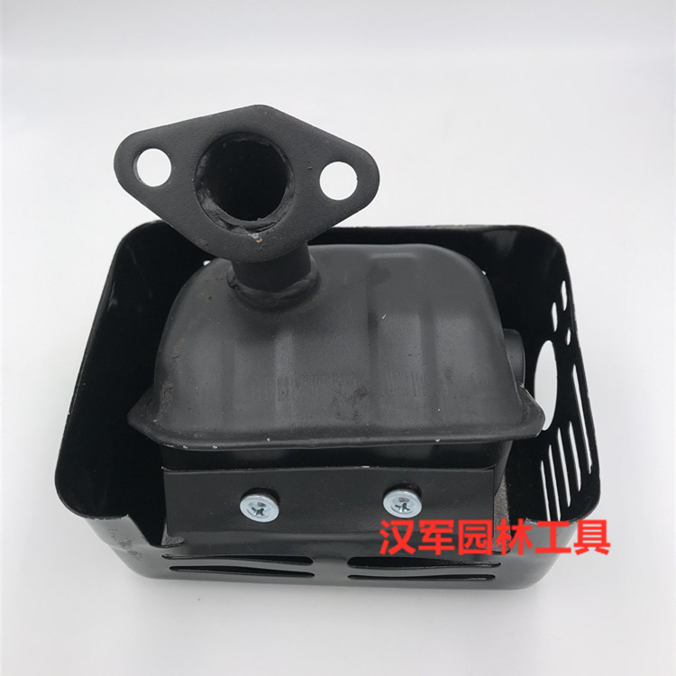 Gasoline engine accessories 168F170F muffler GX160 2 inch 3 inch water pump trowel muffler