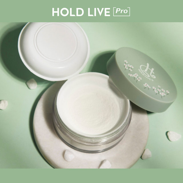 Beauty HOLDLIVE Refreshing Mineral Water Honey Powder Air Loose Powder Light Translucent Mist Oil Control Waterproof Makeup Powder