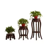 Ретро антикварный деревянный стенд для гостиной, цветочный горшок