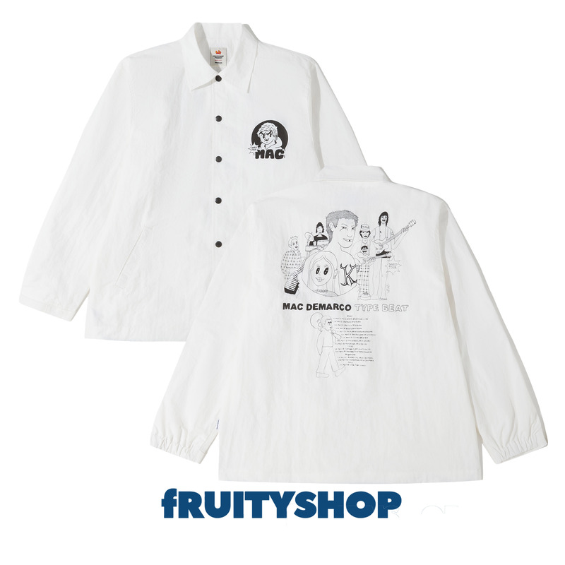 Fruityshop |   Mac Demarco Asian Tour Coach Jacket Lapel Jacket