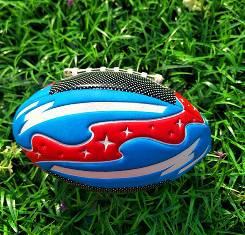 Bán chạy nhất bóng bầu dục số 3 Mỹ pu rugby da mềm cao cấp mẫu giáo trẻ em và thanh thiếu niên giảng dạy đào tạo tay? - bóng bầu dục