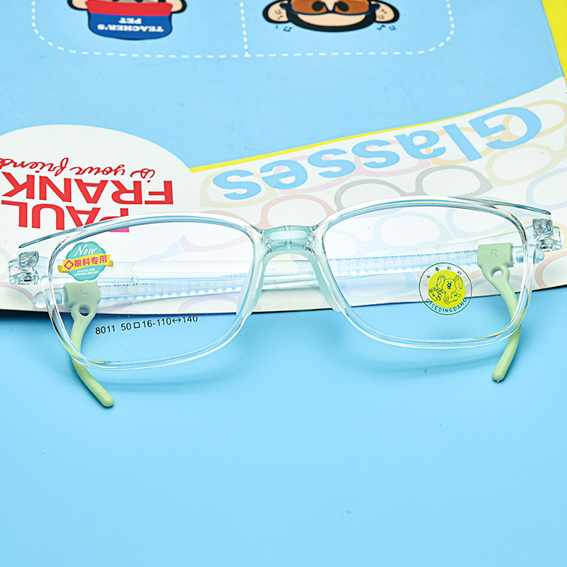 Children Students Silicone Eye Frames Ultra Light Nearsightedness Glasses Amblyopia Orthodontic Spectacle Spectacle Frames for men and women Real-body stores