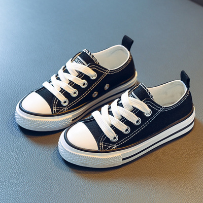 Kindergarten Indoor White Shoes for Boys, Lightweight Indoor Shoes for Children Entering School, White Canvas Shoes for Boys Entering School — 2