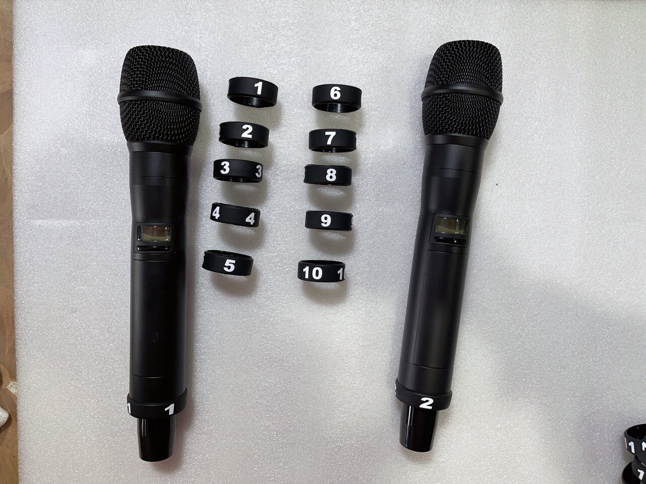 Wireless Microphone Silicone Ring Digital Ring Elastic Ring Cue Mark Universal brands handheld-Taobao