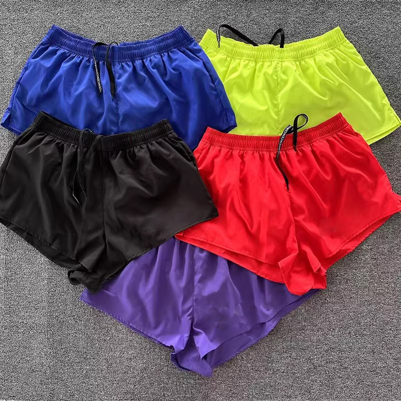 Marathon Shorts for Men and Women, Summer Running Track and Field Hurdle Shorts, Loose Quick-Drying Sports Casual Beach Shorts