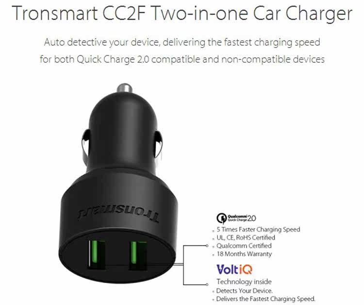 chargeur TRONSMART 1A, 2A - Ref 1300103 Image 11