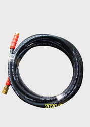 Water Magic Black Cat Green Bull Shenlong Commercial Car Washing Machine Cleaning Machine Accessories Wear-Resistant Steel Wire Quick-Connect High-Pressure Outlet Pipe