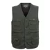 Nhiếp ảnh vest cá cha trung niên tải xuân và mùa thu cotton ngoài trời nhiều túi vest vest cũ - Áo vest cotton bộ vest nam trung niên Áo vest cotton