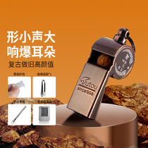 High decibel basketball referee training command metal whistle super loud sports teacher special whistle retro old