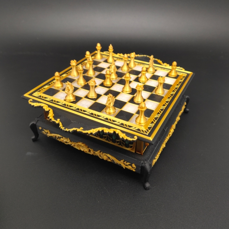 Delta Operation Themed Chess Set, Boyfriend Gift, Vertical and Horizontal, Light-Up, Rechargeable, Large Model Ornament