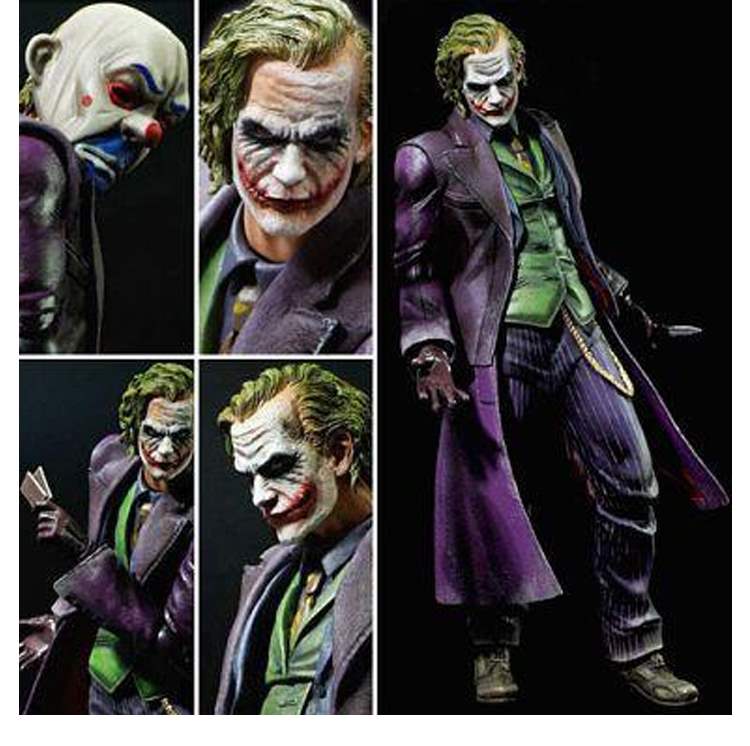 Quảng cáo Play Arts thay đổi trong nước PA thay đổi Dark Knight tăng Clown 1 thế hệ JOKER có làm được không? - Capsule Đồ chơi / Búp bê / BJD / Đồ chơi binh sĩ