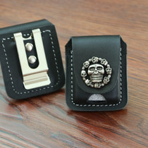 Back clip for leather trouser belt bag suitable for ZIPPO leather case lighter protective cover ZIPPO accessories waist-hanging cowhide leather case