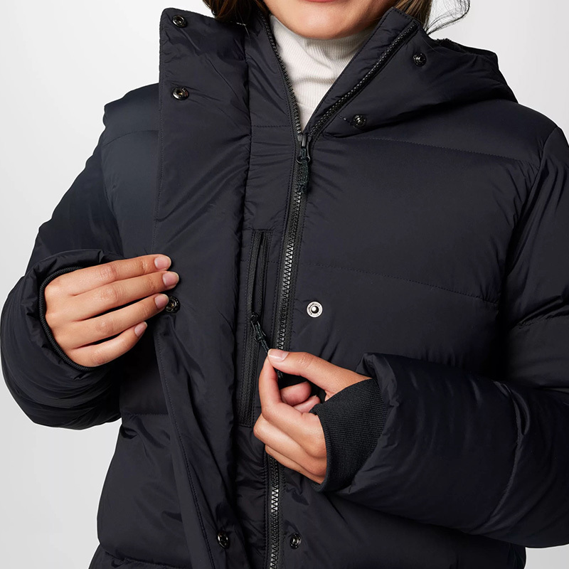 Columbia Women's down Jacket Outdoor 24 Autumn/Winter Long Duck down Waterproof Hooded Coat Wr0387