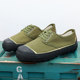 Outdoor liberation shoes for men, canvas shoes for migrant workers, construction site work wear-resistant rubber shoes, farm work labor protection shoes for men and women