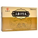 64 юаня/коробка с бесплатной доставкой] Гигиенические таблетки с женьшенем Wenxingtang 9 г*12 пакетов/коробка Тонизируют печень и почки, восполняют ци и кровь, дефицит ци и крови, слабую конституцию, энурез и сперматорею, импотенцию и преждевременную эякуляцию