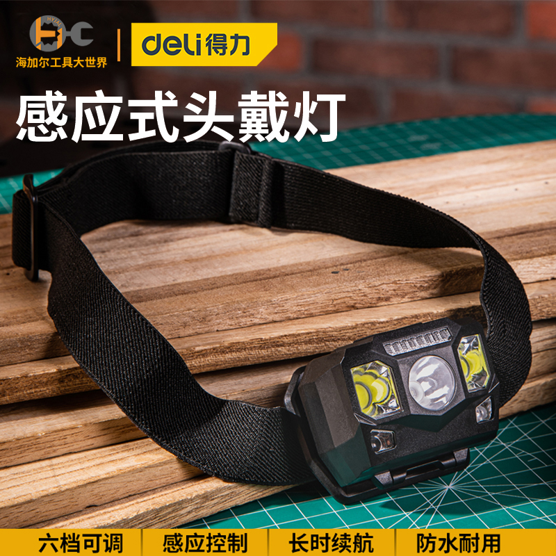 Able induction headlights LED intense light charging mine lamp Night fishing outdoor headlights Ultra Bright Flashlight Headlights