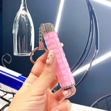 Латунная зажигалка с usb-зарядкой, портативный ветрозащитный брелок