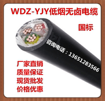 WDZ-YJY low smoke halogen-free cable outdoor copper core power cable 3 4 5 core*2 5 4 6 10 16 m2