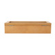 Elegant watch box storage box wooden European household simple retro sunroof watch display box collection box five watches