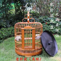 Guizhou characteristic bamboo bird cage thrush bamboo bird cage big bamboo bird cage bamboo bird cage