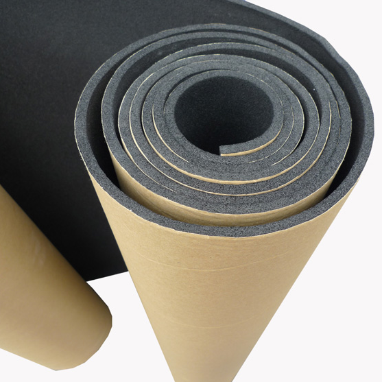 4 7 10MM thick car soundproofing cotton sound absorption material door floor tail tail silent cotton with backrubber