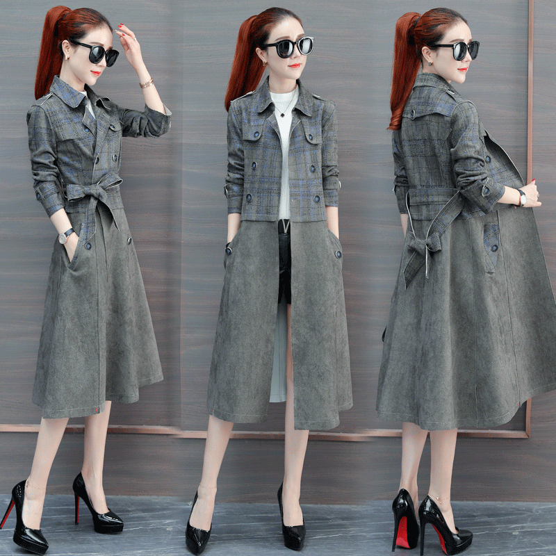 Trench pour femme LAIYFS   en Polyester - Ref 3226957 Image 1