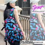 Вместительный и большой рюкзак, трендовый модный ранец для отдыха для путешествий, сумка через плечо, для средней школы