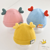 Children's hat winter style foreign fashion girls 2021 new winter cute three-month baby hat men