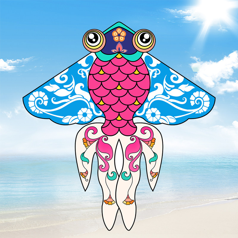 Kite Lord Special Lovely China Wind Featured Beginners Adult Traditional Goldfish Super Large Easy To Fly