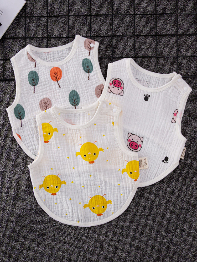 Baby bellyband Summer 0-3 months Baby half-back pocket for the belly button summer sleeping and anti-cool vest