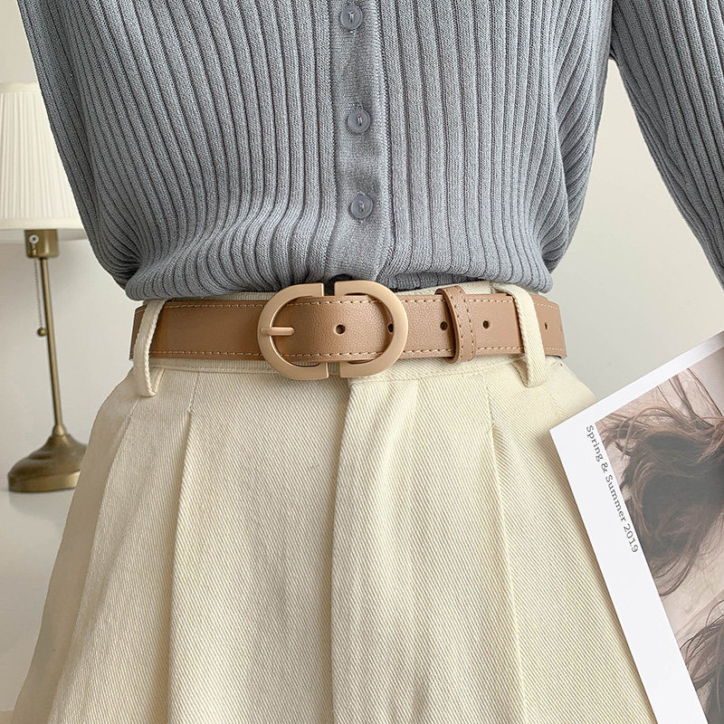 Summer girls' belts 100 hitch a lady's belt 2021 New fashion pants with jeans with jeans suit accessories