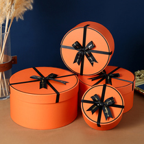 Round gift box gift packaging box Childrens edition high-end mens delivery boyfriend Advanced Ceremony Sensation Refined Boys Day
