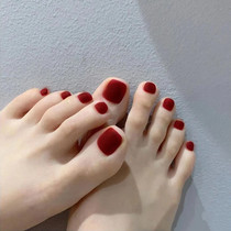 Pregnant woman available feet nail patch foot toenails nail meadas nail in the shape of a finished product Wear 2021 new detachable