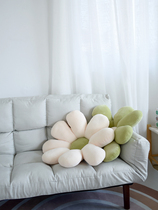 Holding Pillow Balcony Floating Window Flower Type Small Crowddesign Small Daisy Petal Flower Sun Flower Cushion Bedside Leaning Back Cushion