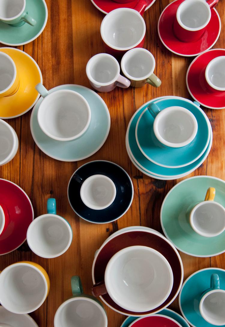 Loveramics love Mrs Straight shape 150 ml contracted American coffee cups and saucers kapoor, ceramic cup
